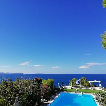 Beautiful, Private Villa By The Sea Agia Marina  Eksteriør billede