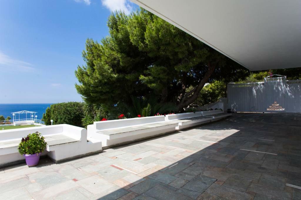 Beautiful, Private Villa By The Sea Agia Marina  Eksteriør billede