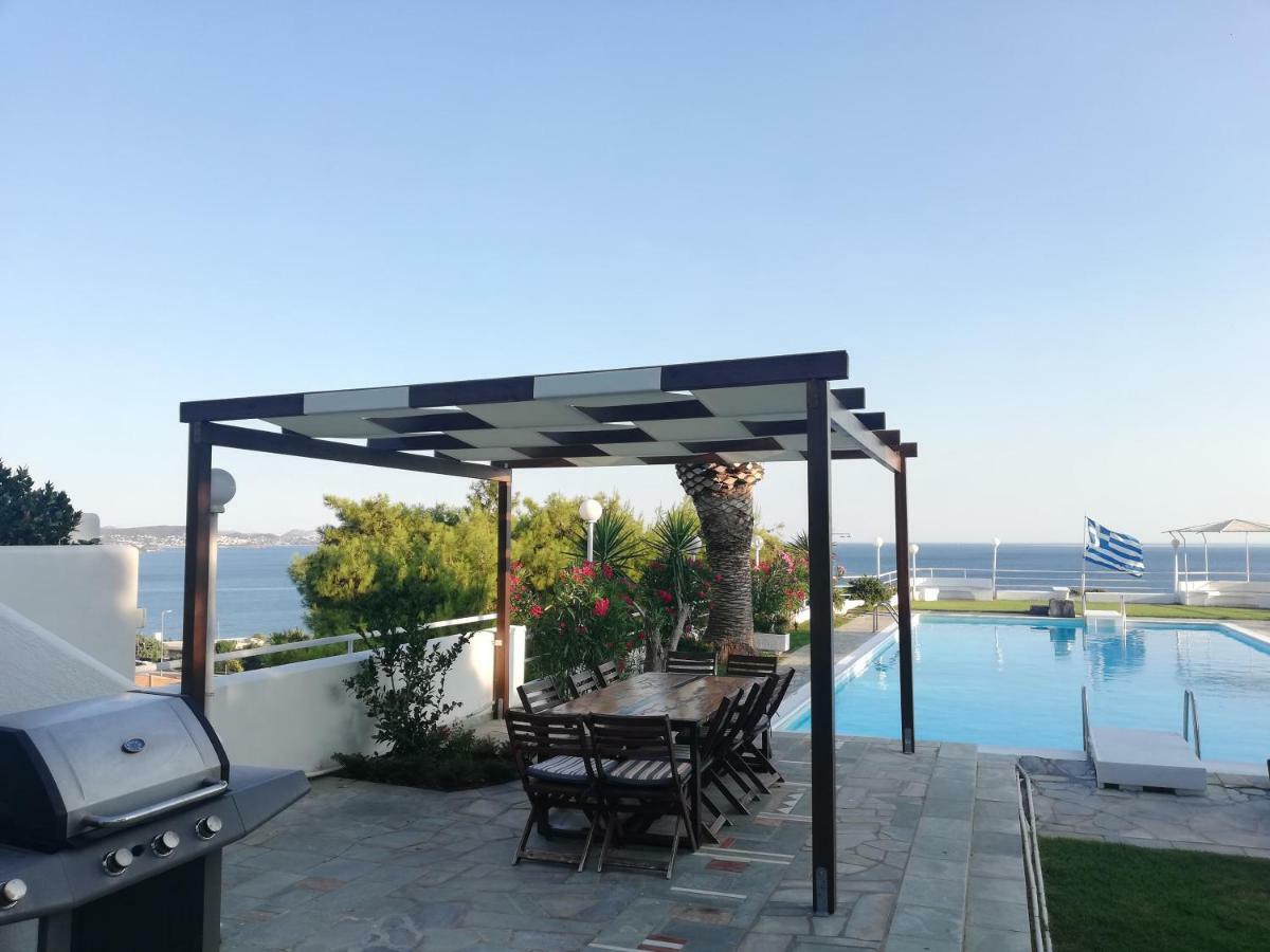 Beautiful, Private Villa By The Sea Agia Marina  Eksteriør billede