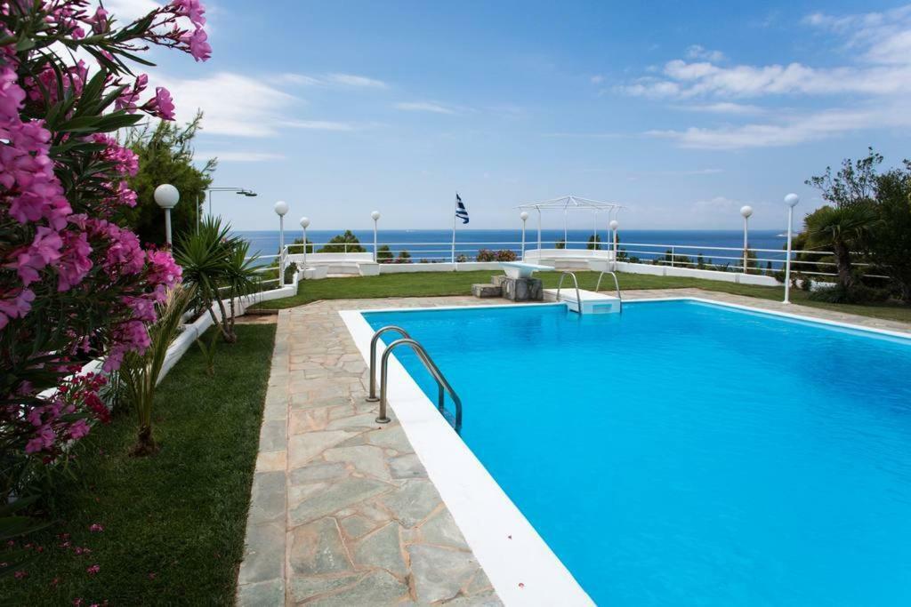 Beautiful, Private Villa By The Sea Agia Marina  Eksteriør billede