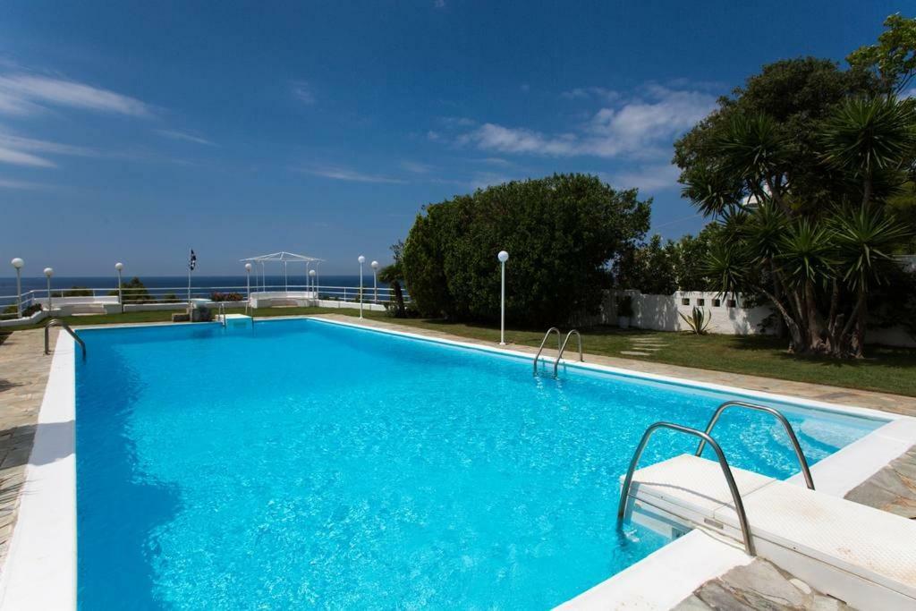 Beautiful, Private Villa By The Sea Agia Marina  Eksteriør billede